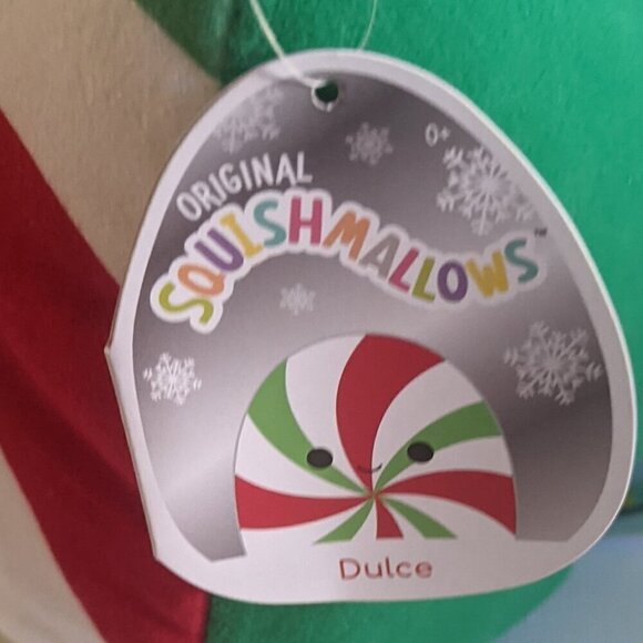 NWT 8" Dulce Peppermint Candy Squishmallows Valentine Plush Stuffed Animal NEW - Picture 4 of 5